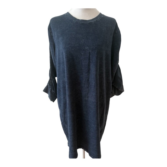 Jane and Delancey Relaxed Blue Tunic Dress - Picture 1 of 13